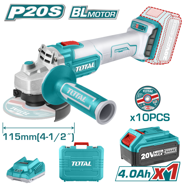 Lithium-Ion angle grinder - TAGLI2011587