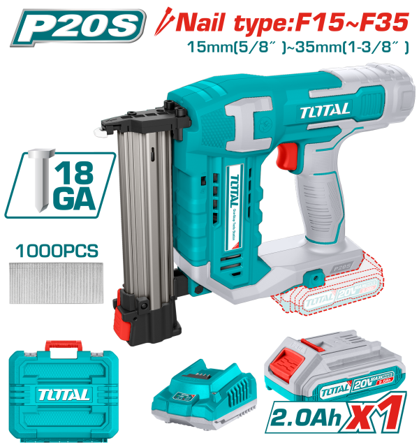 Lithium-Ion cordless brad nailer kit - TCBNLI3508