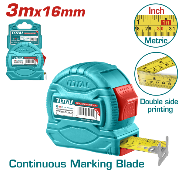 Steel measuring tape - TMT34316
